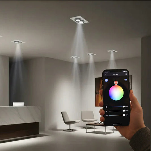 The UTL-MR11M smart LED light offers full control via mobile app with dimming and 3CCT color adjustment (2700K–6500K)