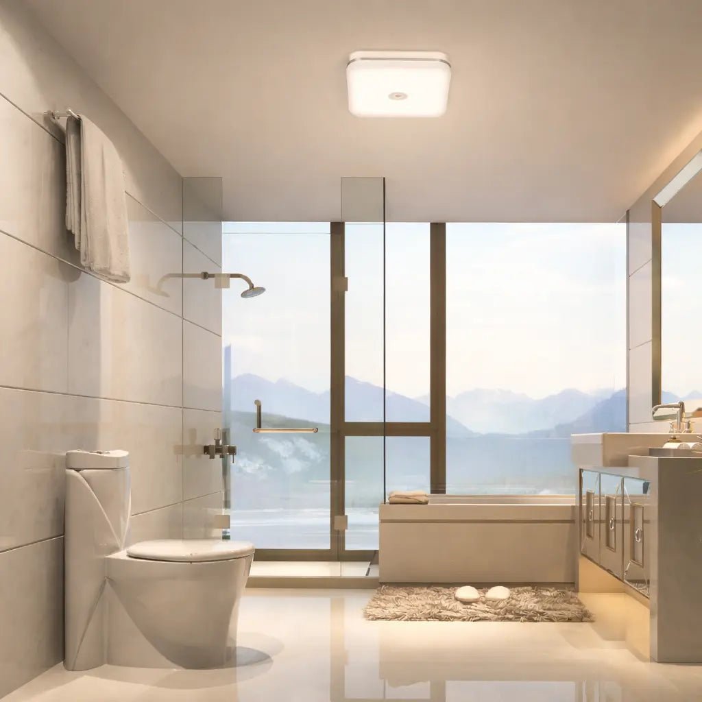 Bathroom Exhaust Fan with Light