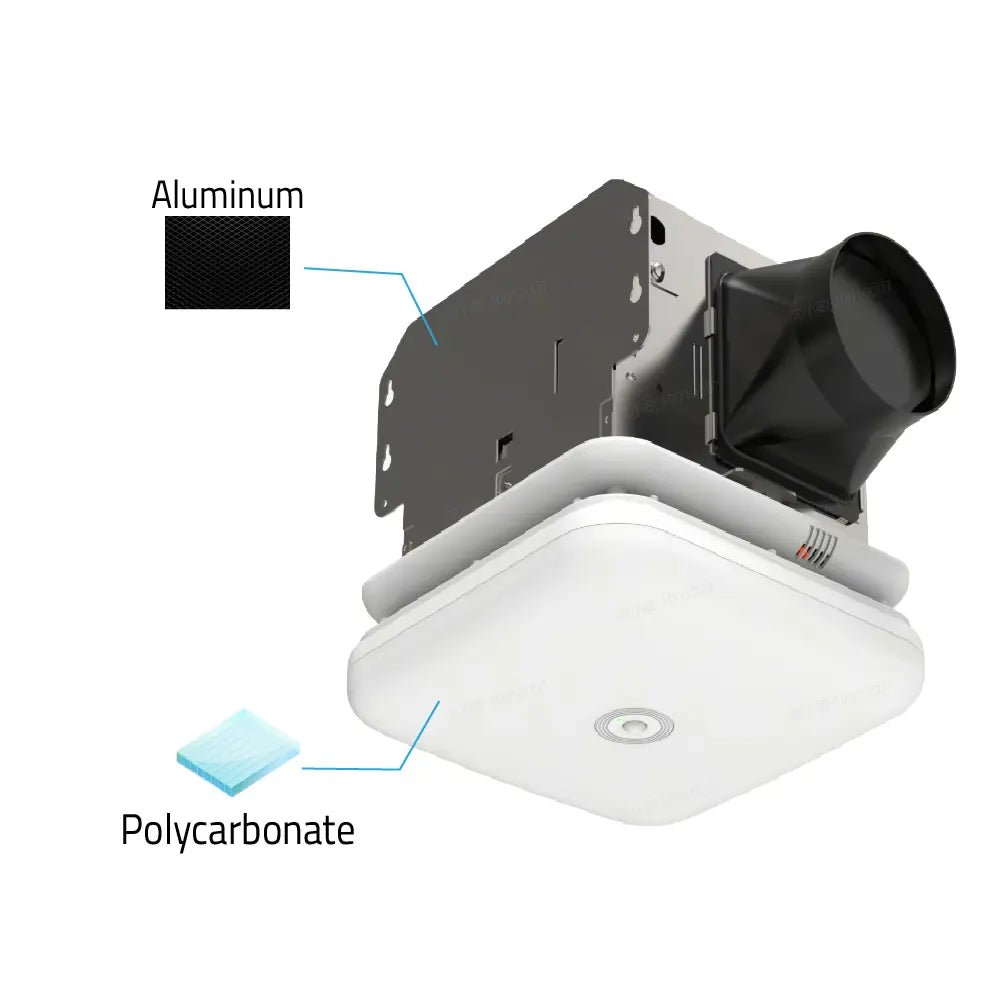 includes a humidity sensor and motion sensor