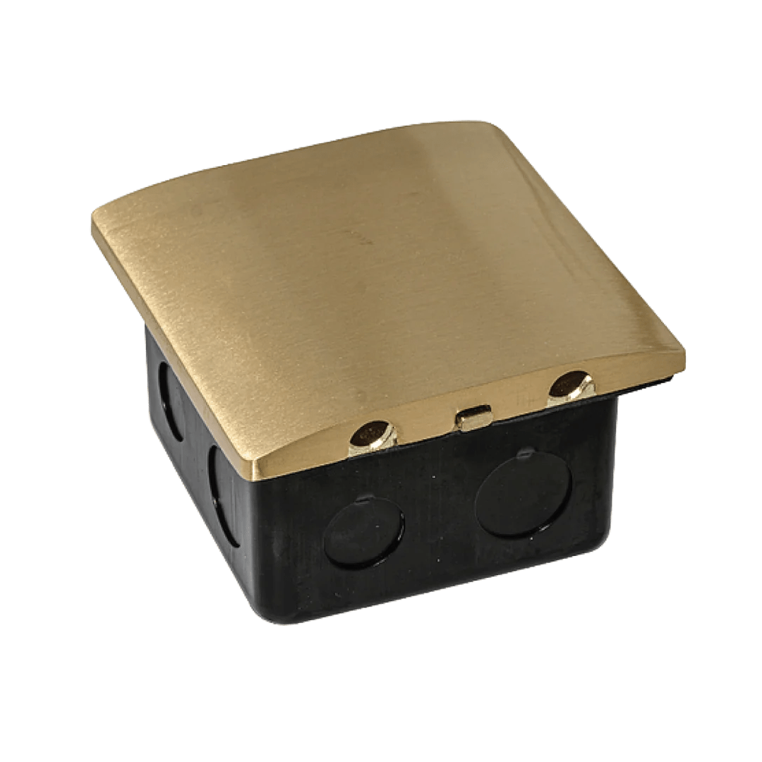 Socket Floor Box (YD-55) – Recessed Aluminum Socket With Single Switch, IP44