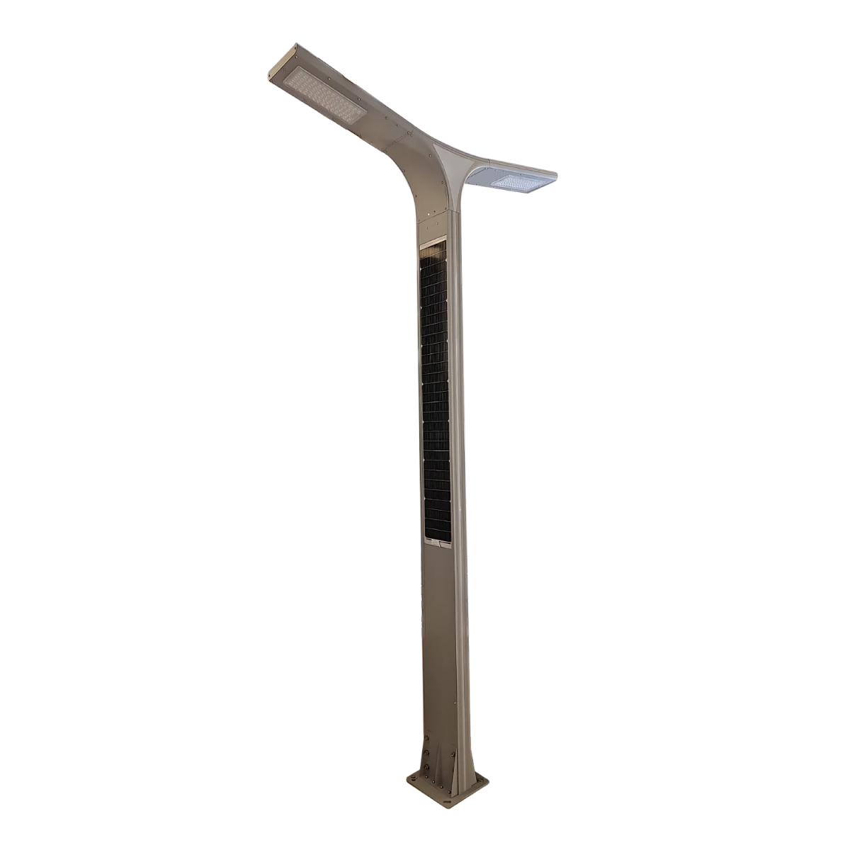 Solar Pole Light 30W IP65 (TY01) Dual-Head Outdoor LED Light with 160W Solar Panel & 3M Height