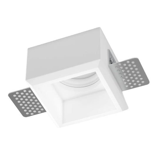 سبوت لايت مربع من الجبس GU10 بدون حواف ضد التوهج (BRV1310-1-SQ)