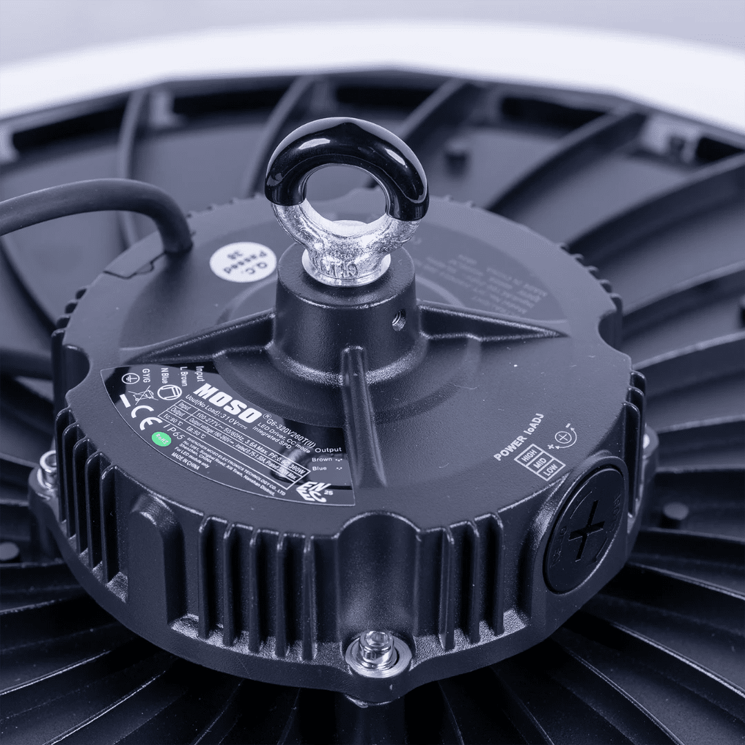 he UFO LED High Bay with selectable power 180W / 240W / 300W With Lumen Up to 40,500.