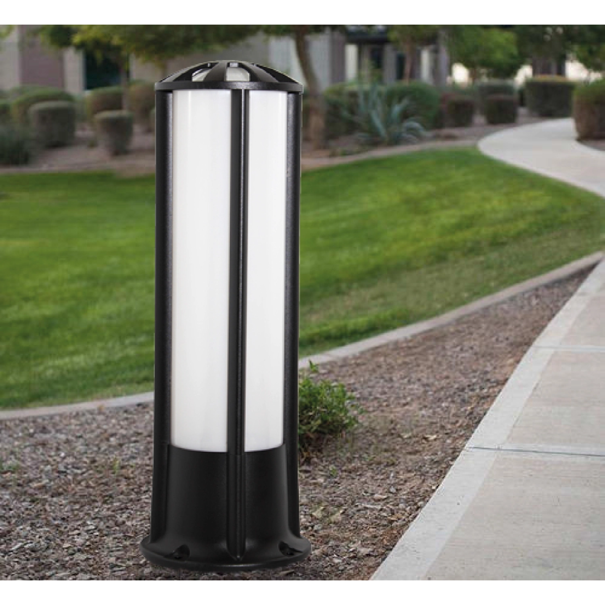 انارة ممشى عمودي خارجي بإضاءة ليد 30 واط بزاوية 360° مقاوم للماء IP65 (FYL0019)