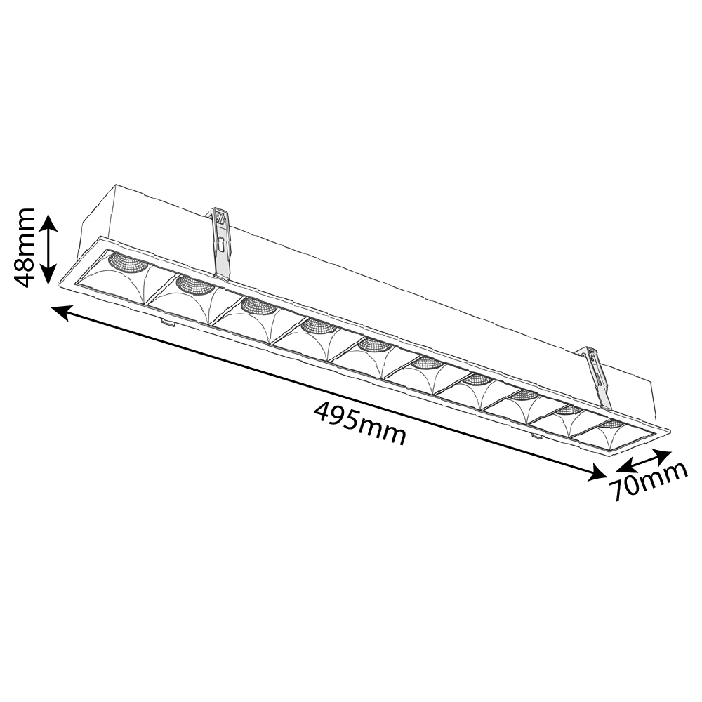Ultra Light Ceiling Light (BR6709R) – 30W Indoor Lighting Fixture