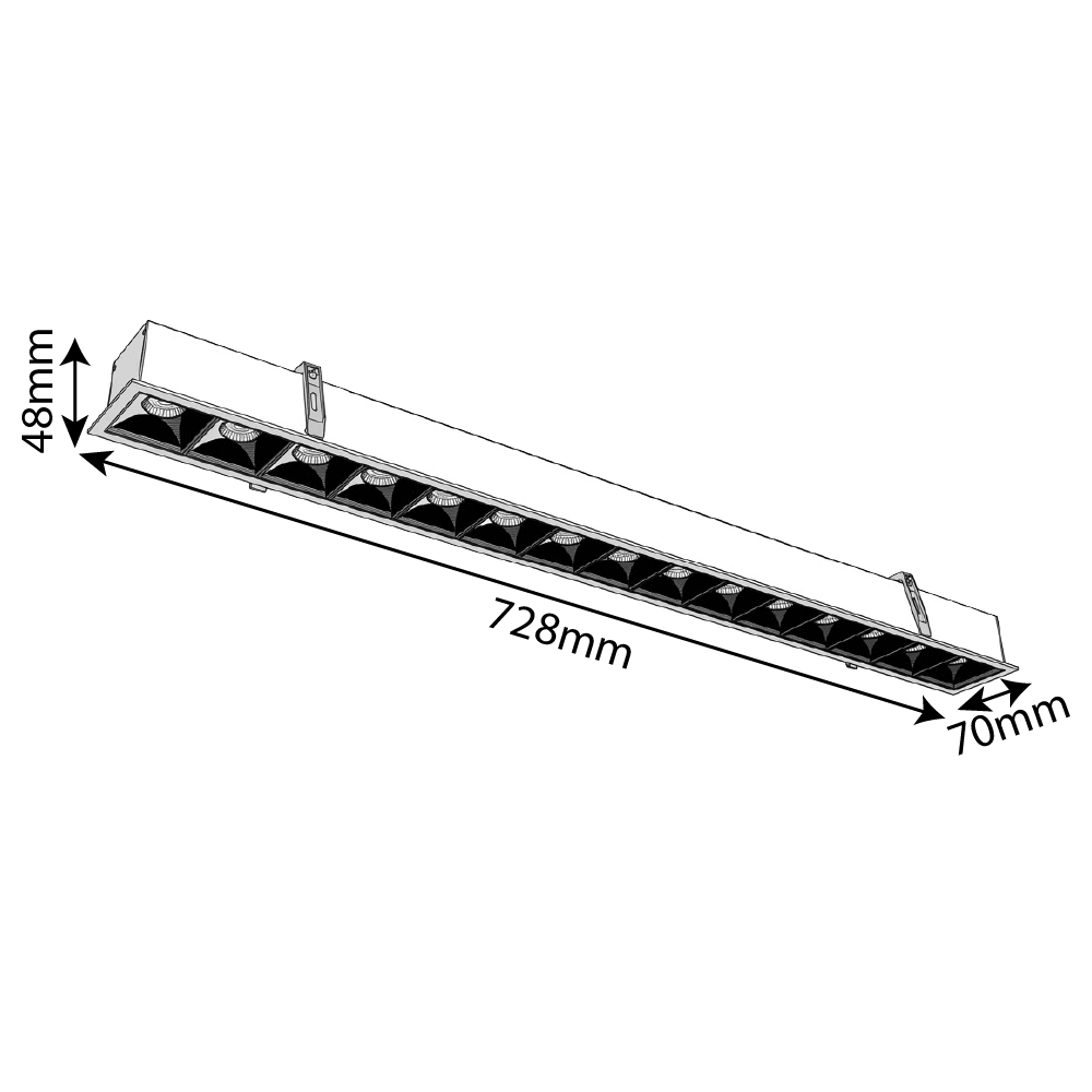 Ultra Light Ceiling Light (BR6709R) – 45W Indoor Lighting Fixture
