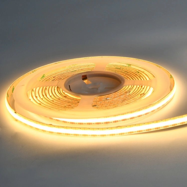 Ultra Light COB LED Strip Light - High CRI 90+ - 5 Meter Length (COB-400P) - Ultralight