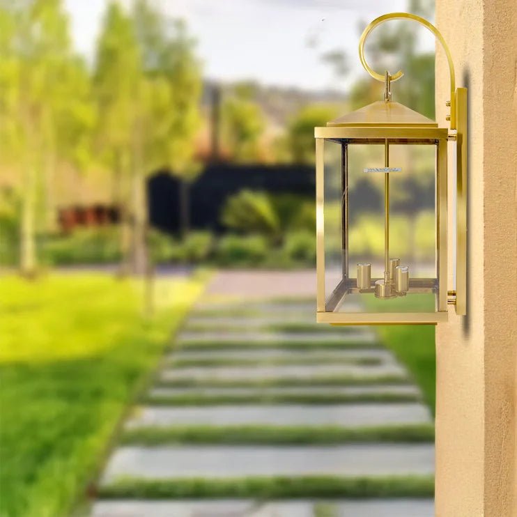 إنارة خارجية نحاسية من الترا لايت (3445 FAMILY) | إضاءة خارجية فاخرة IP44