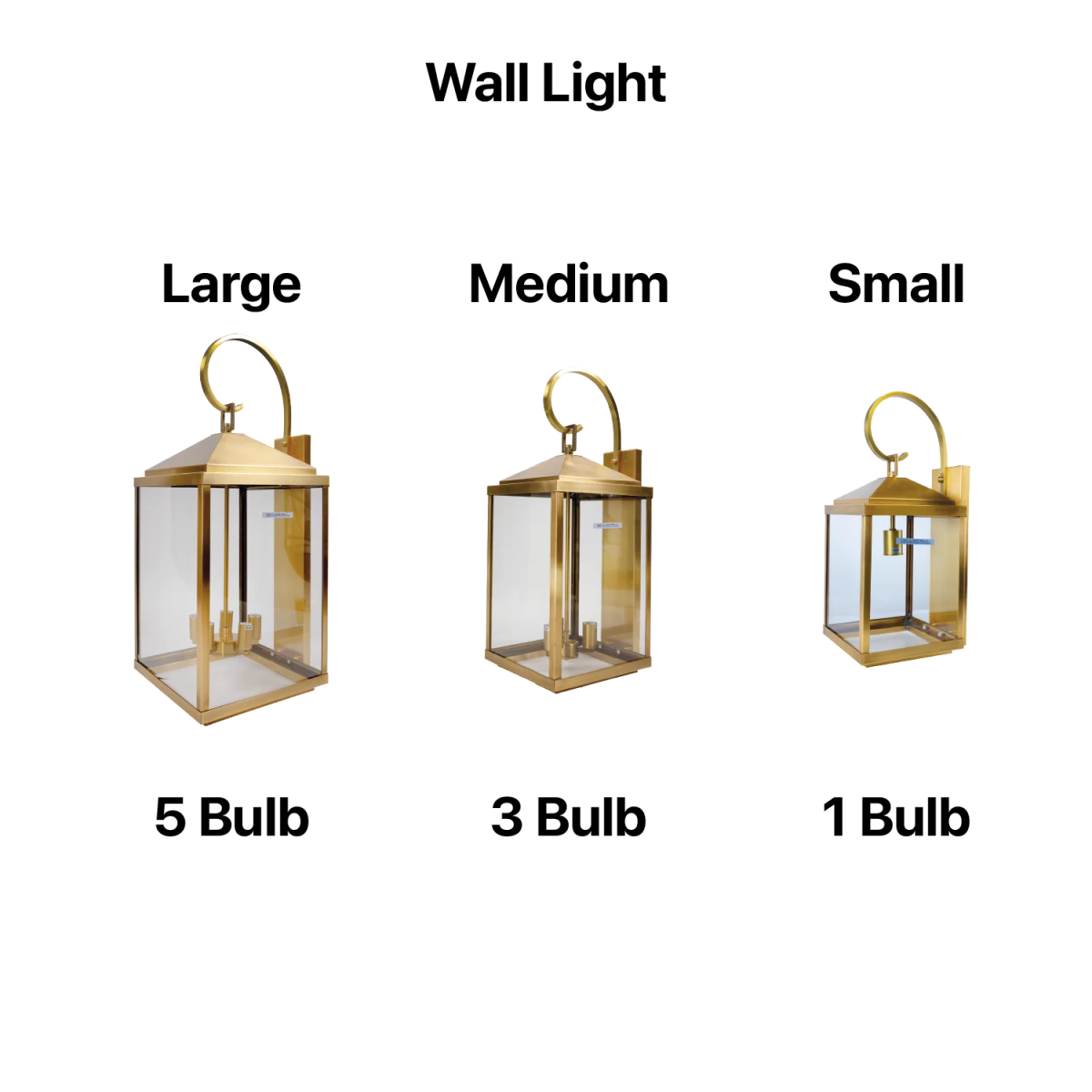 إنارة خارجية نحاسية من الترا لايت (3445 FAMILY) | إضاءة خارجية فاخرة IP44