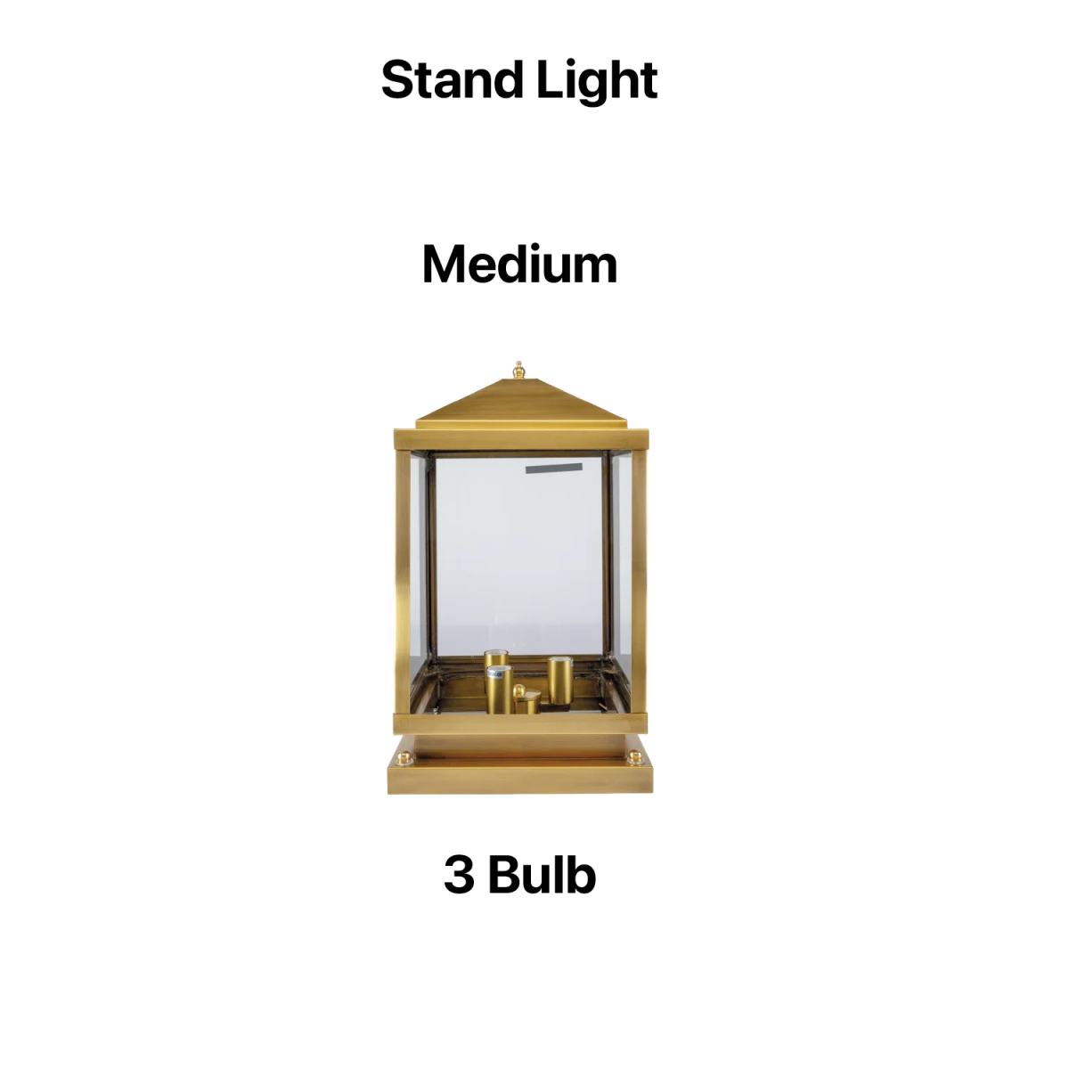 إنارة خارجية نحاسية من الترا لايت (3445 FAMILY) | إضاءة خارجية فاخرة IP44