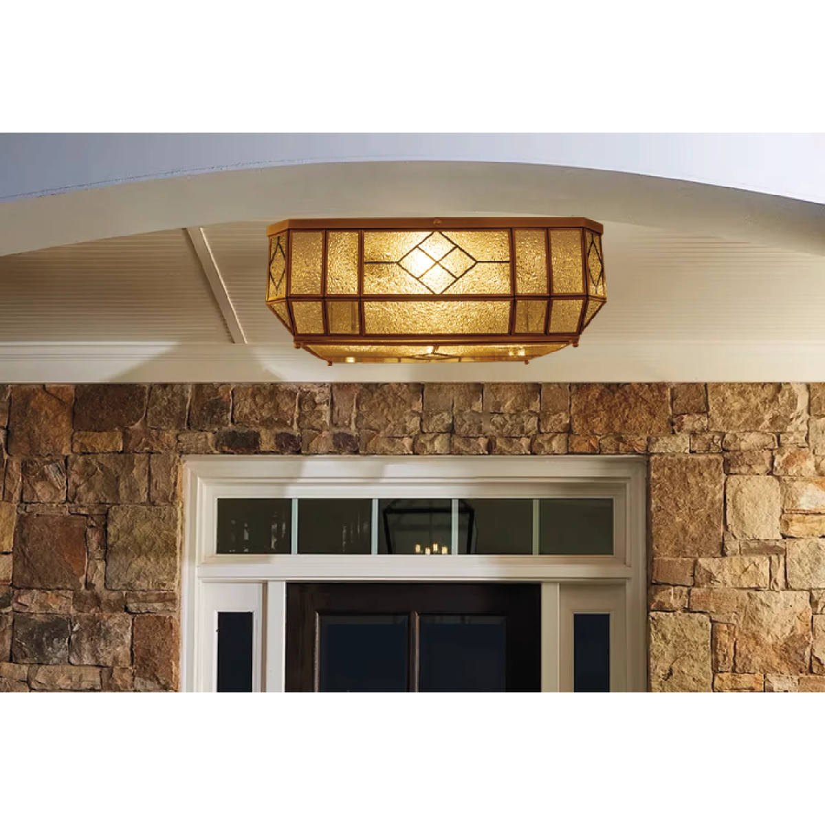 Ultra Light Copper Surface Mounted Light – Luxury Arabic Design Fixture (X018)