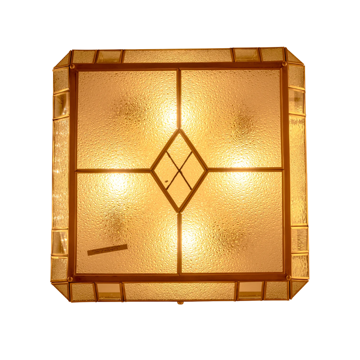 Ultra Light Copper Surface Mounted Light – Luxury Arabic Design Fixture (X018)