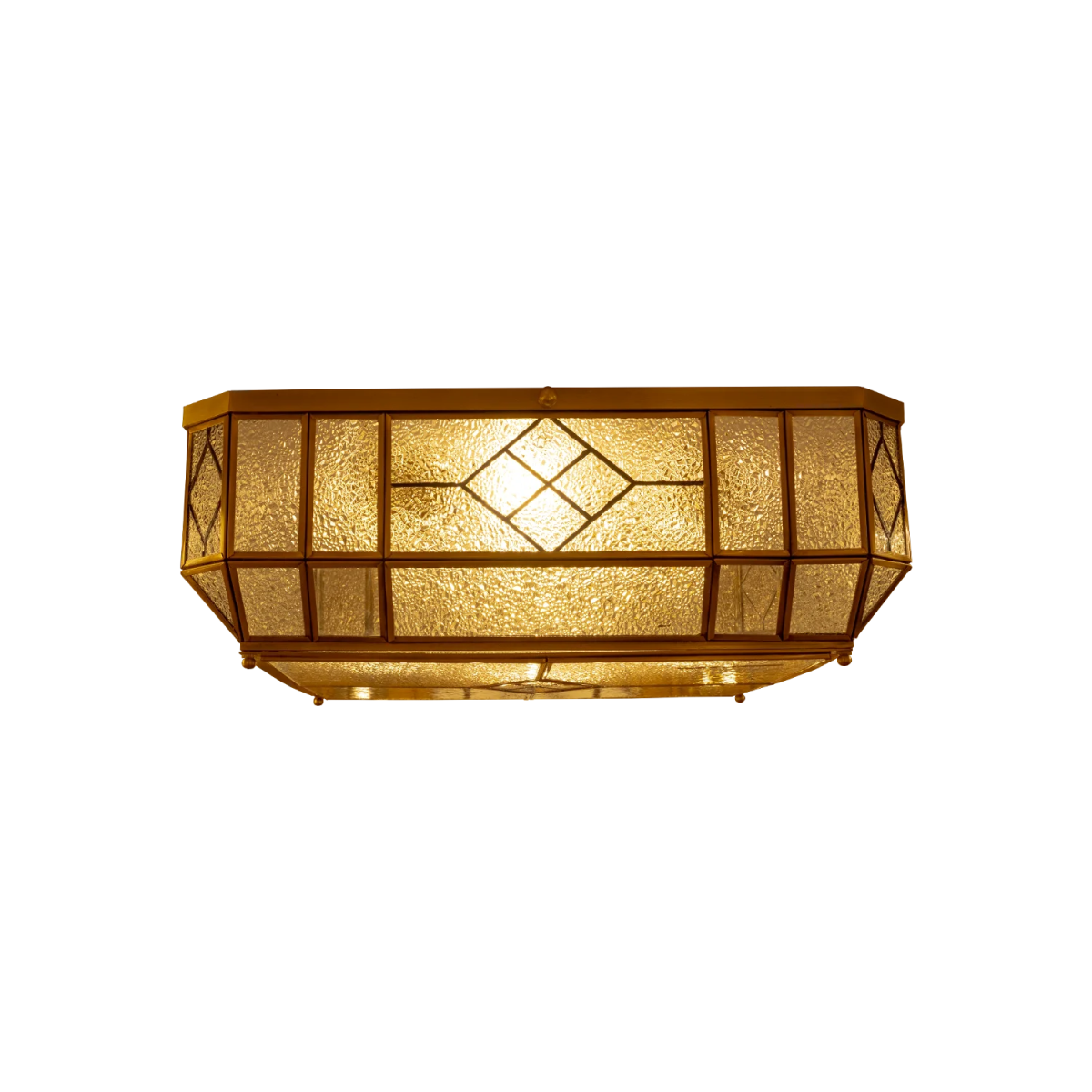 Ultra Light Copper Surface Mounted Light – Luxury Arabic Design Fixture (X018)