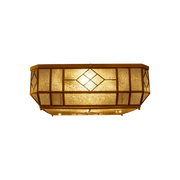 Ultra Light Copper Surface Mounted Light – Luxury Arabic Design Fixture (X018)