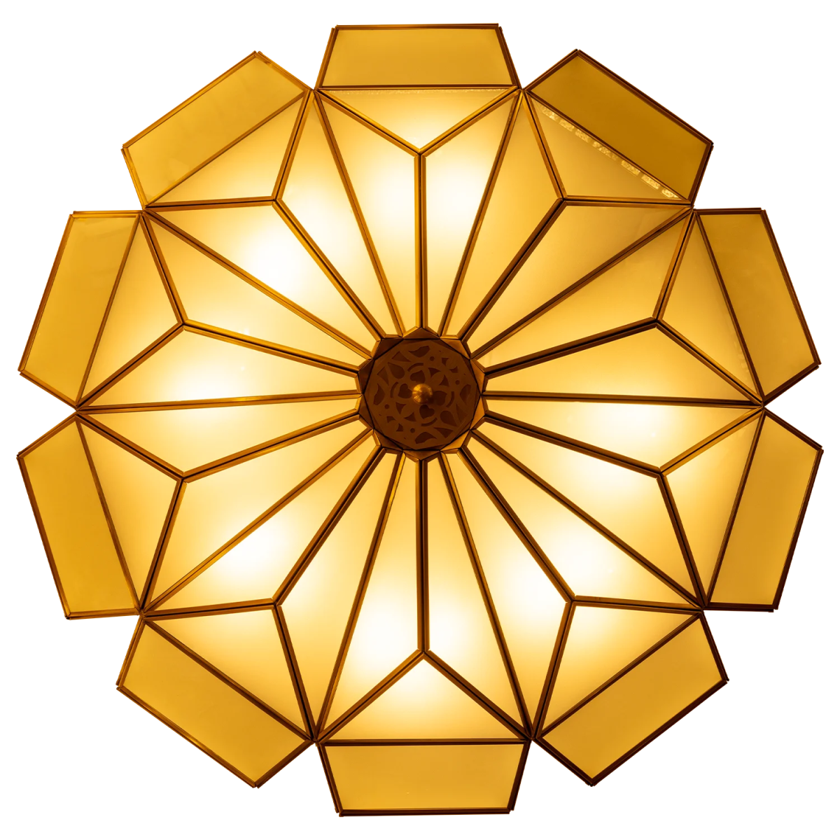 Ultra Light E27 Copper Surface Mounted Light – Arabic Luxury (X02)