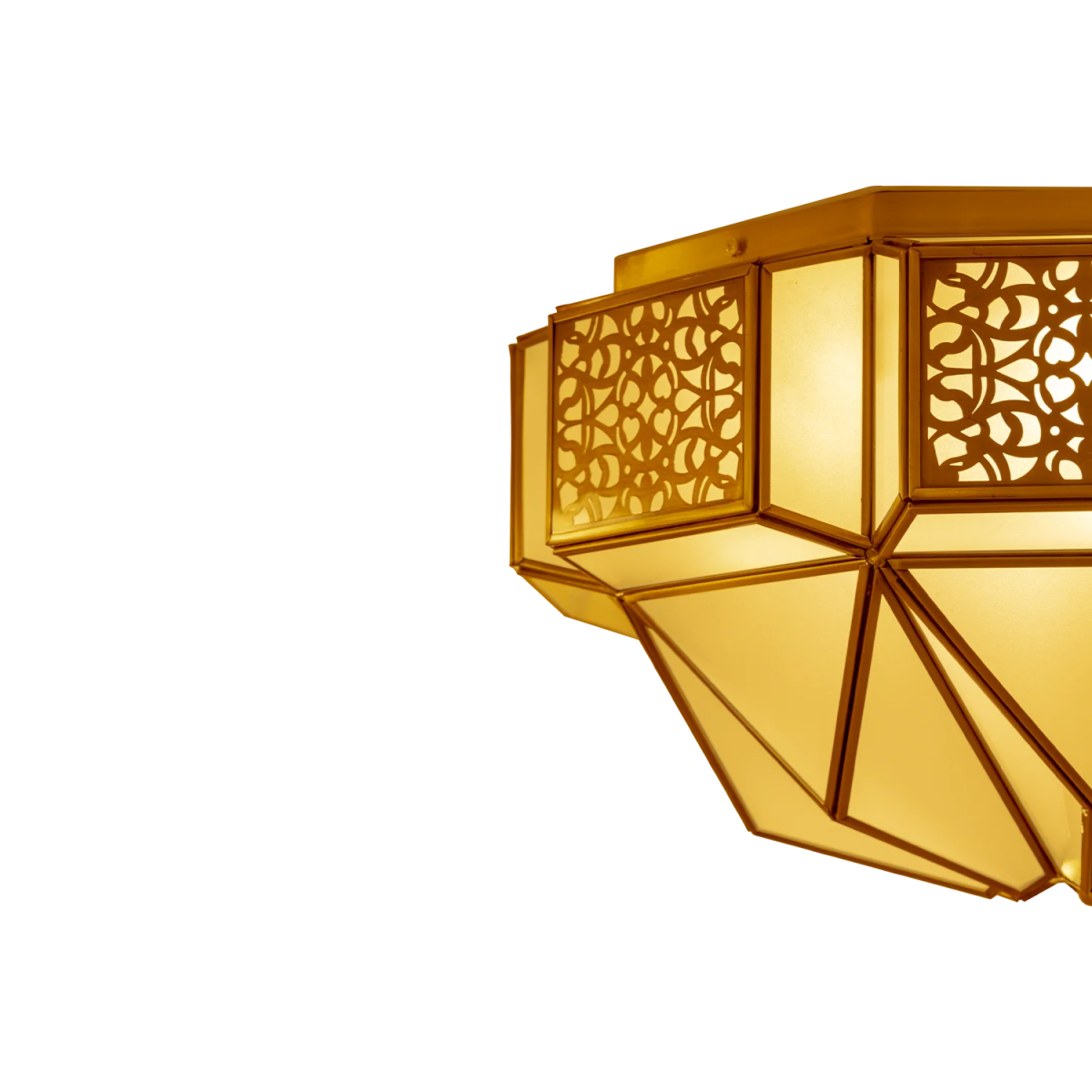 Ultra Light E27 Copper Surface Mounted Light – Arabic Luxury (X02)