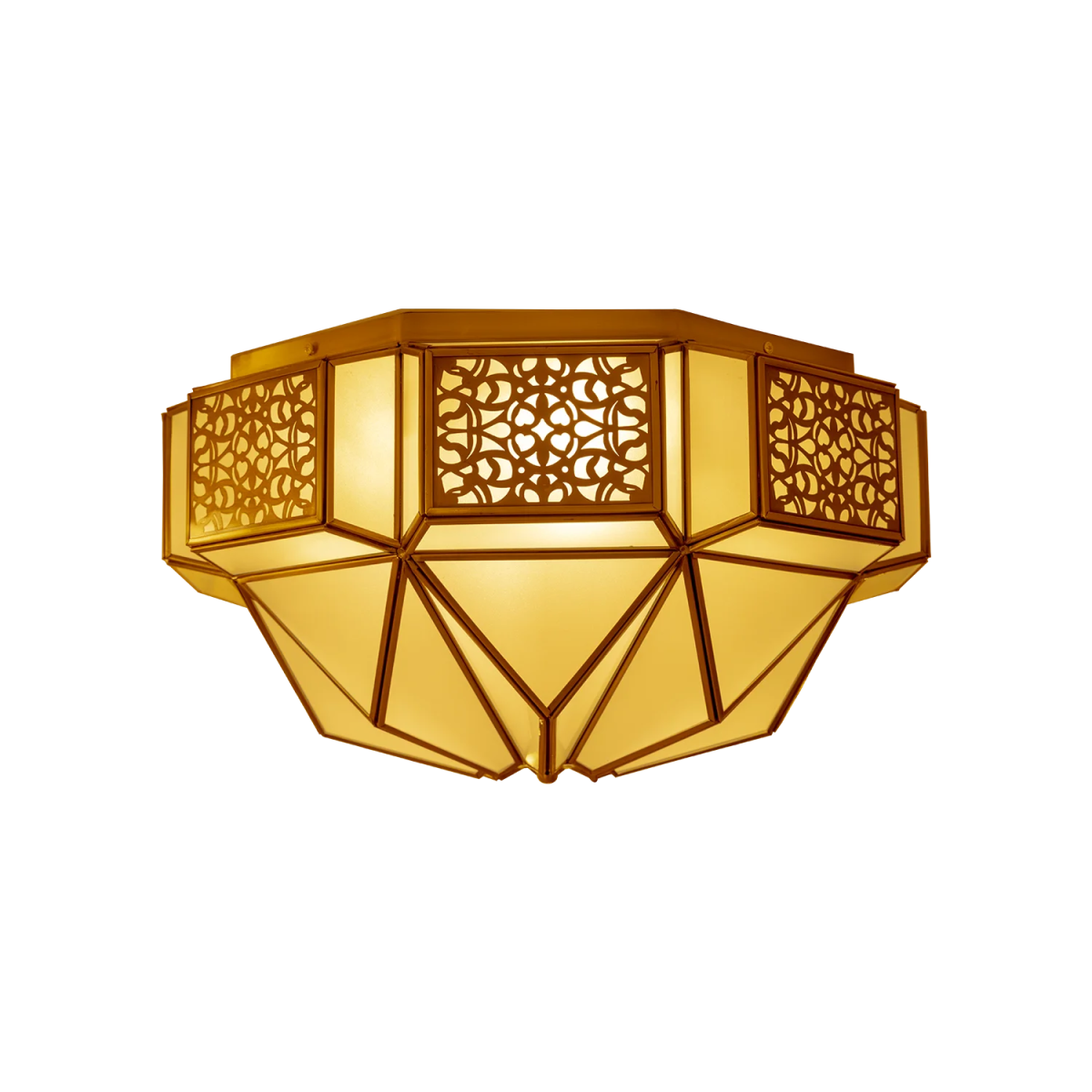 Ultra Light E27 Copper Surface Mounted Light – Arabic Luxury (X02)