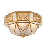 Ultra Light E27 Copper Surface Mounted Light – Arabic Luxury (X02)