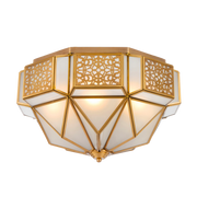 Ultra Light E27 Copper Surface Mounted Light – Arabic Luxury (X02)
