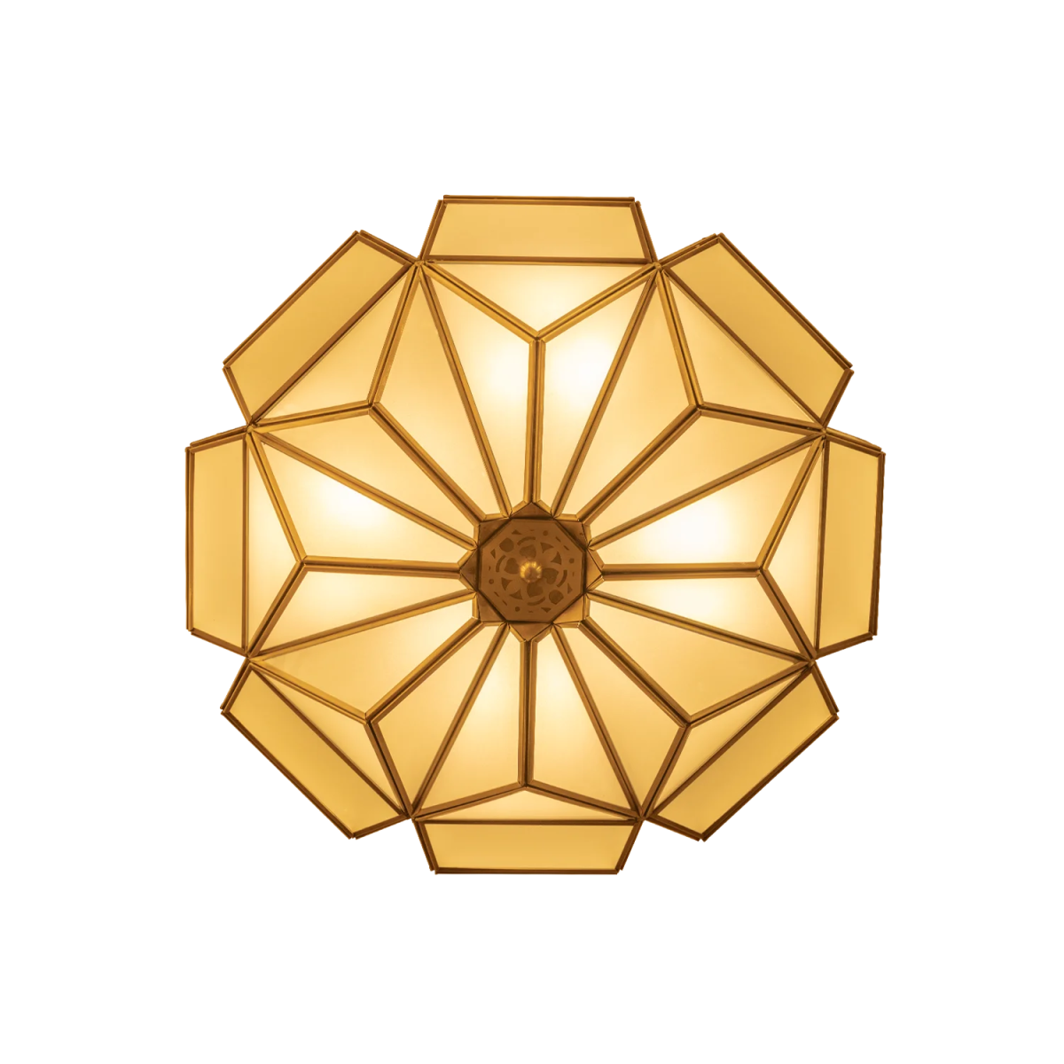 Ultra Light E27 Copper Surface Mounted Light – Arabic Luxury (X02)