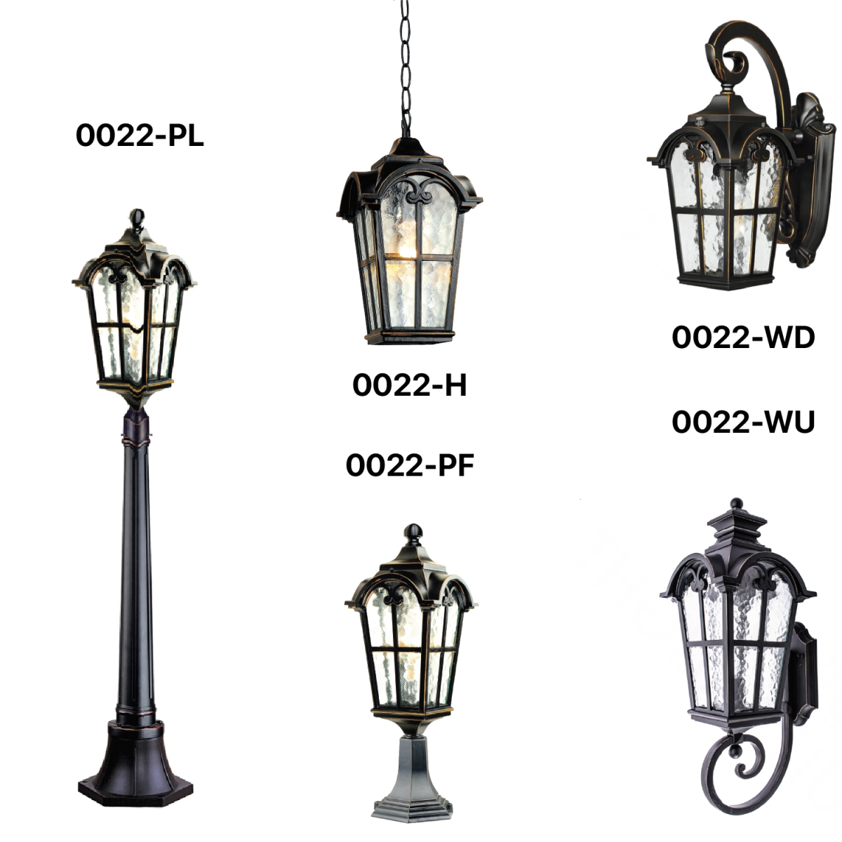 كشاف الإضاءة الخارجية الكلاسيكي E27 – أناقة خارجية وتصميم عملي (0022-FAMILY)