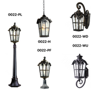 كشاف الإضاءة الخارجية الكلاسيكي E27 – أناقة خارجية وتصميم عملي (0022-FAMILY)