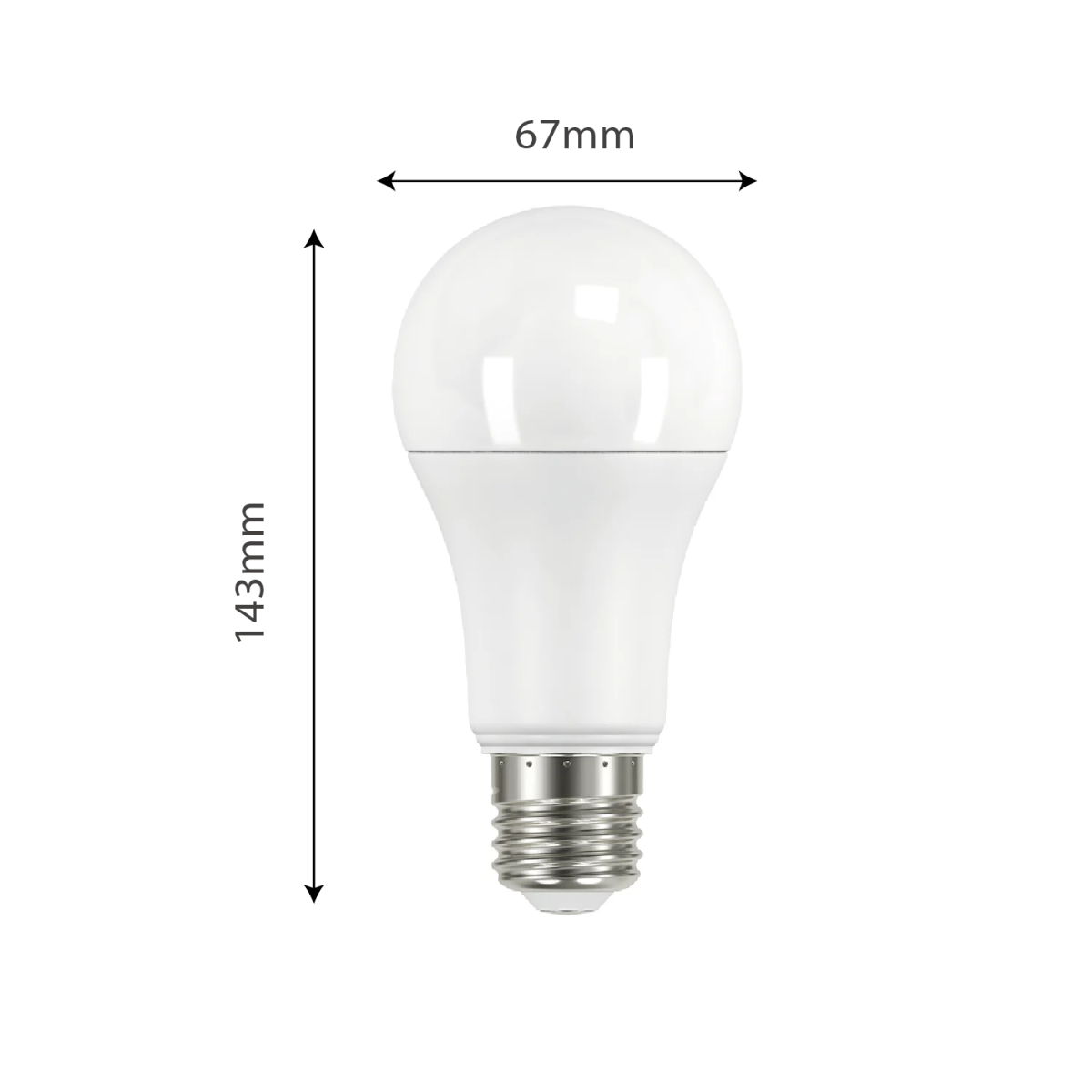 Ultra Light LED Bulb E27  – 19W High-Lumen & SASO Grade A (UTL-A2452ST)
