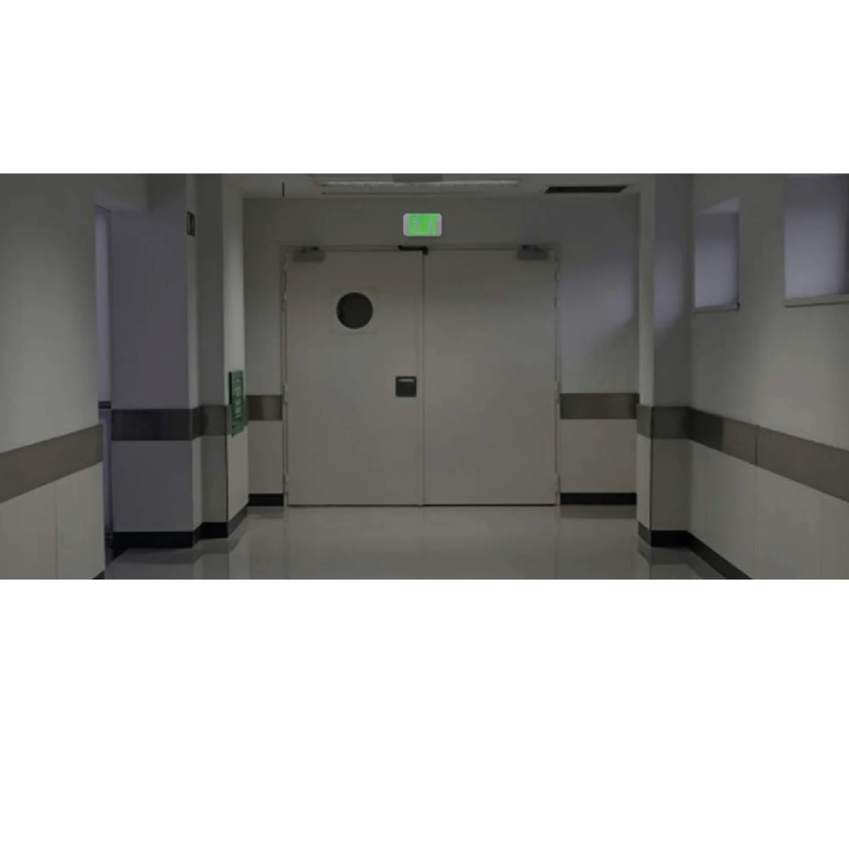 Ultra Light LED Emergency Exit Light – 2W Green Safety Sign & 3‑Year Warranty (CR‑7024AR)