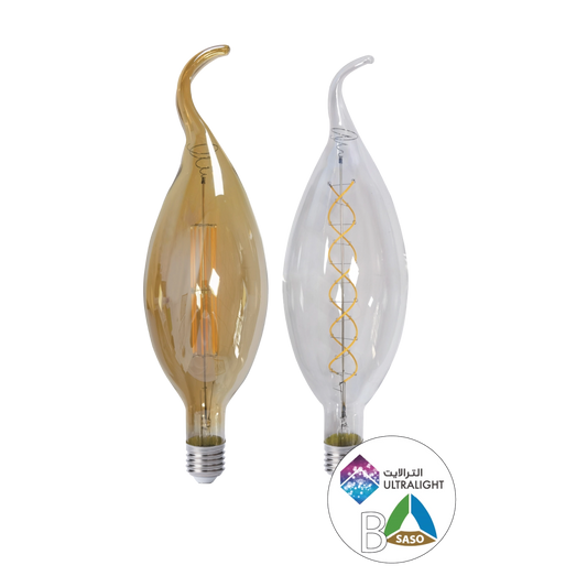 Ultra Light LED Filament Bulb – E40 Warm Decorative Lighting (WL-BLC125) - Ultralight