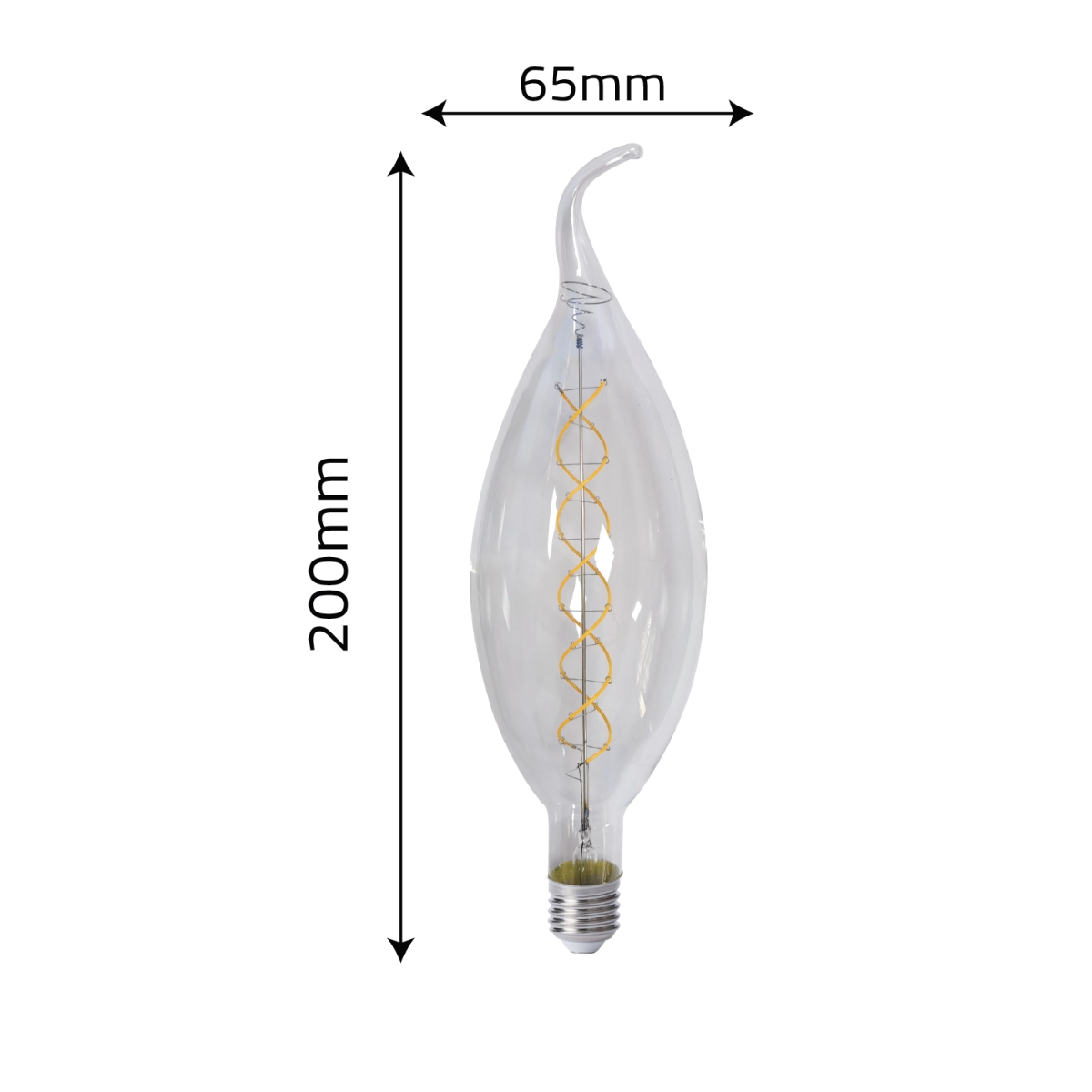 Ultra Light LED Filament Bulb – E40 Energy Saving Decorative Lighting (WL-BLC125)