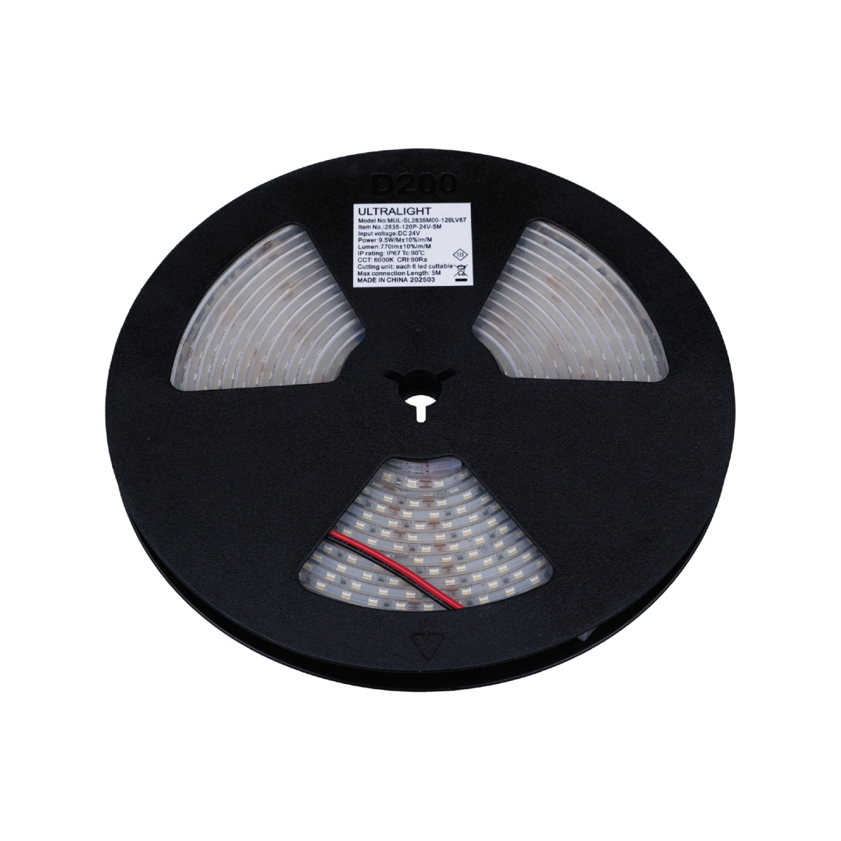 Ultra Light LED Strip Light – High CRI 90, IP67 Water-Proof Flexible Lighting (SMD2835-120P) - Ultralight