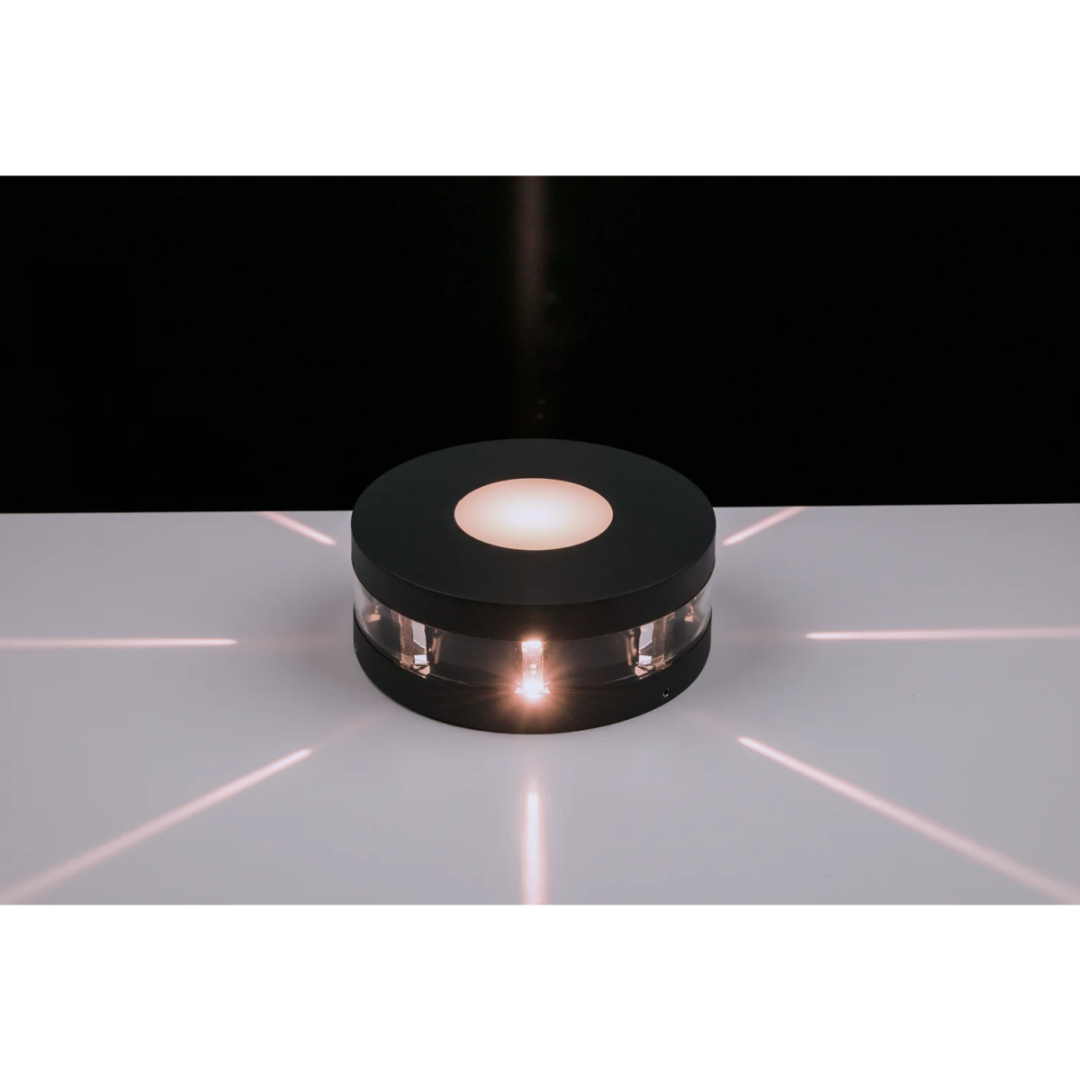 إضاءة جدارية خارجية ليد من الترا لايت | إضاءة أسطوانية لجميع الاتجاهات (DHL-1317)