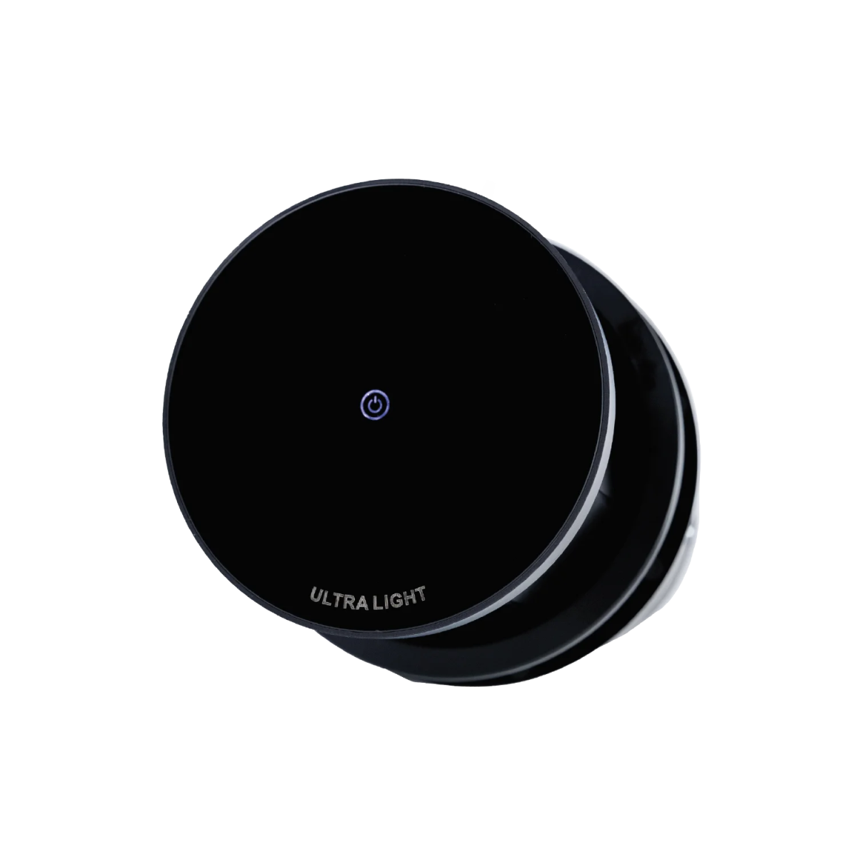 Black ultra-light product on a white background