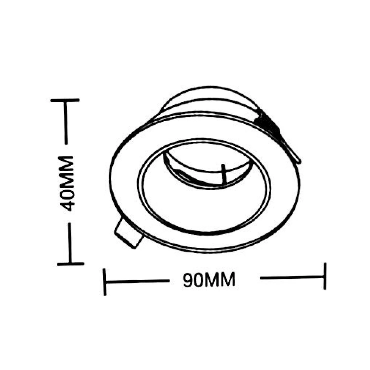 Buy Ultra Light MR16 Ceiling Light Fixture – Aluminum Base (BA301) - Best  from Ultralight