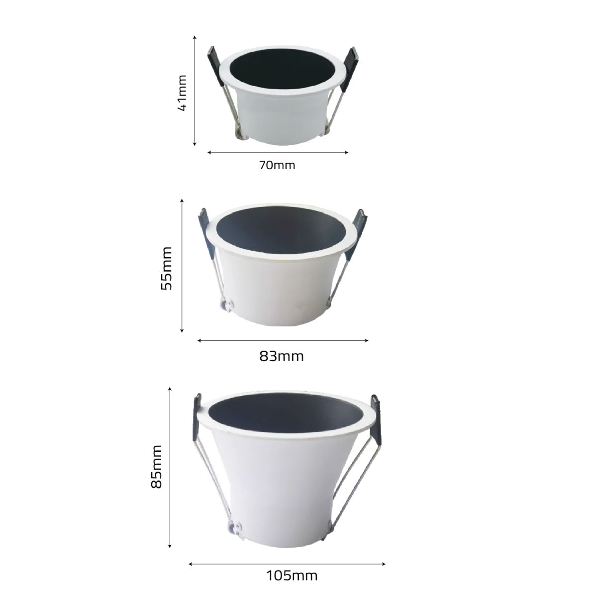 Ultra Light Spot Light Frame – Anti-Glare Design in Multiple Sizes (BA352)