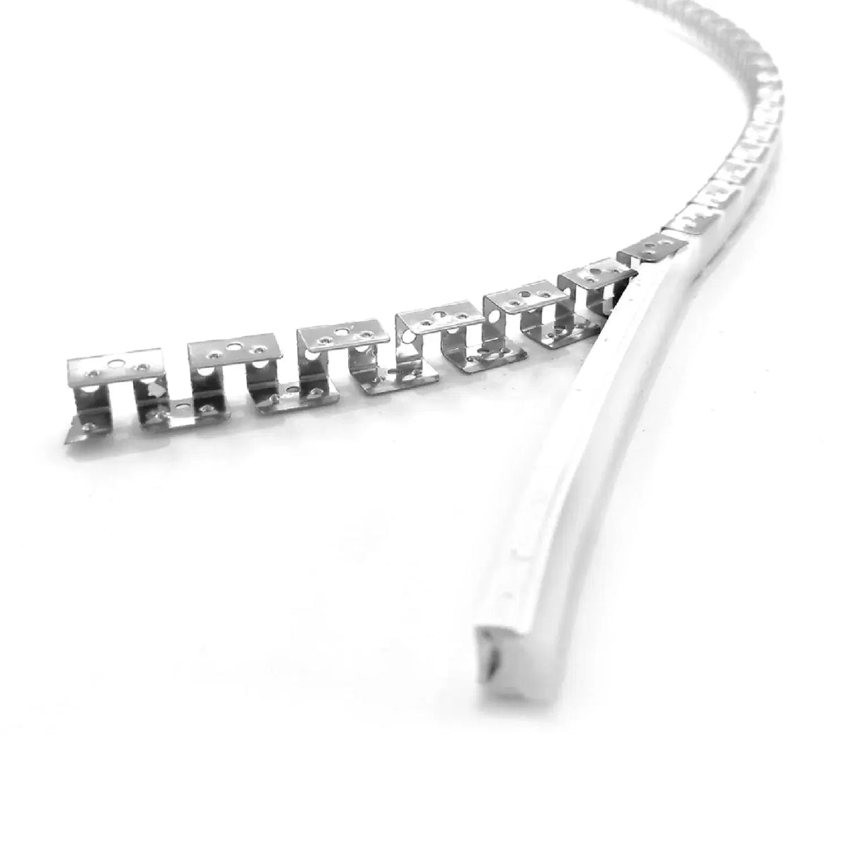 Ultra Light STAINLESS STEEL LED Strip Profile - Sleek Housing for LED Lighting Installations - Ultralight