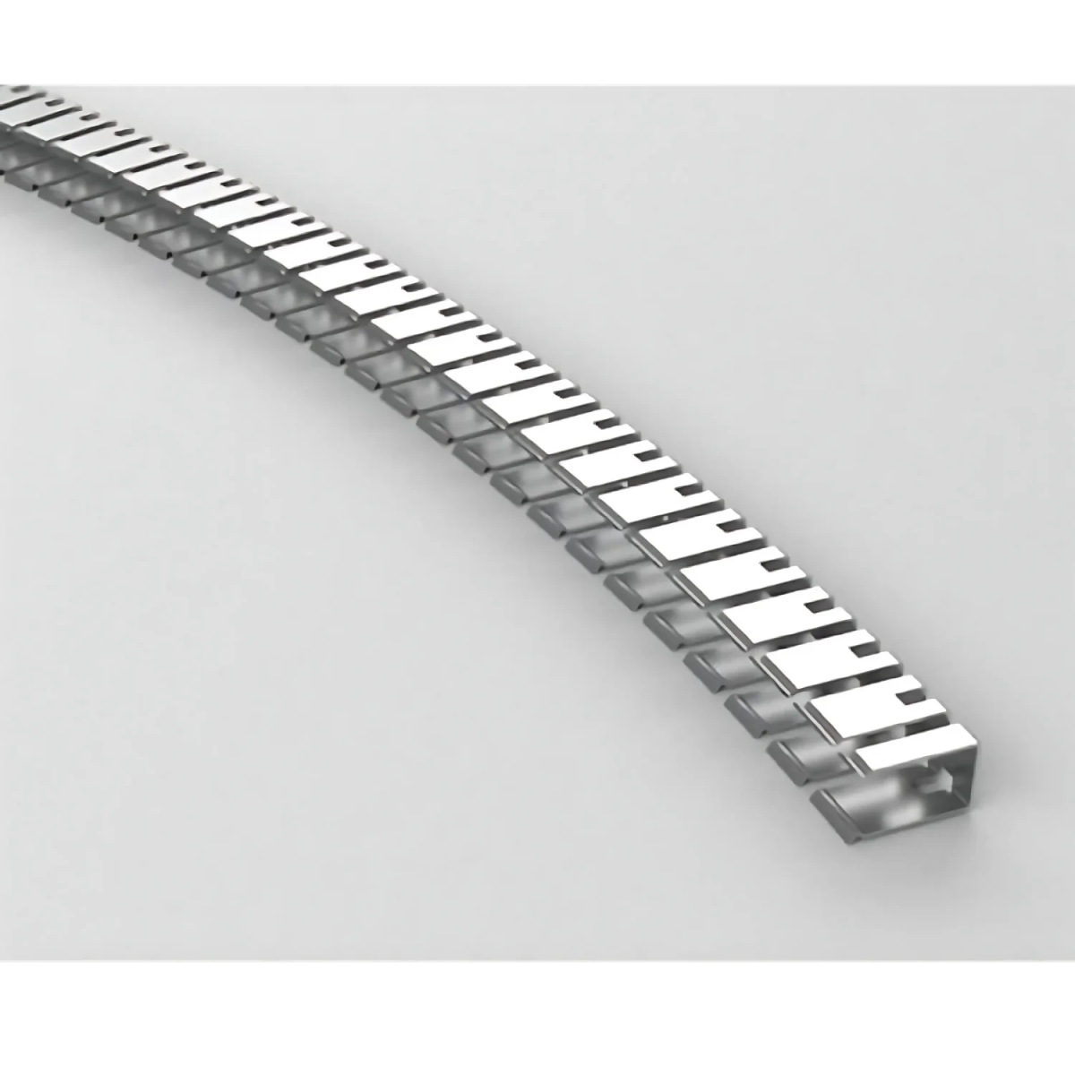 Ultra Light STAINLESS STEEL LED Strip Profile - Sleek Housing for LED Lighting Installations - Ultralight
