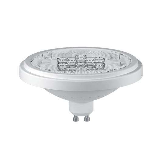 Ultra-Light AR111 Bulb Design, With Power 10.5W , illuminate Spot-light with Beam Angle 40° , and GU10 Bulb Base