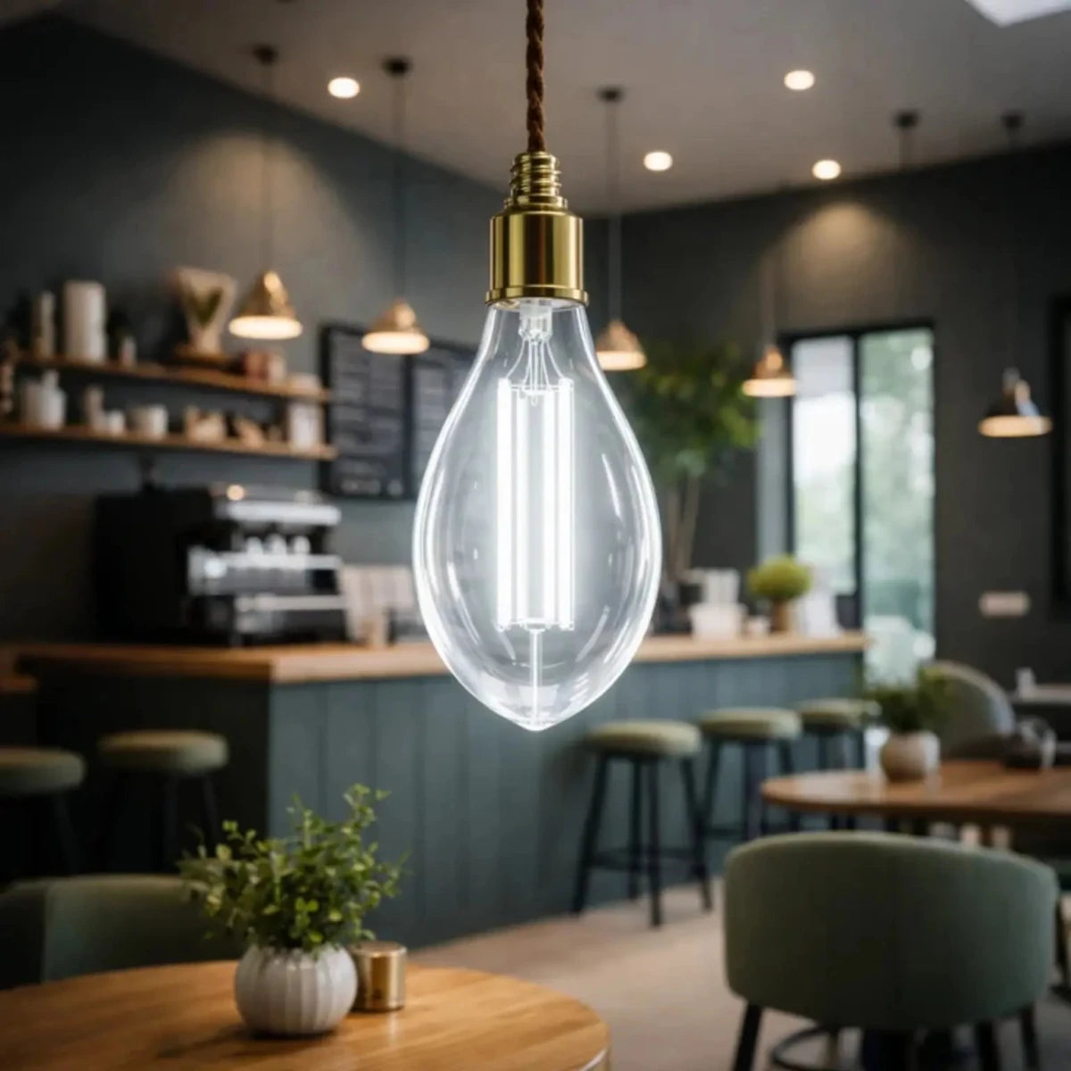 Ultralight 30W LED Filament Bulb E40 Base (UTL-13aHD5000SG)