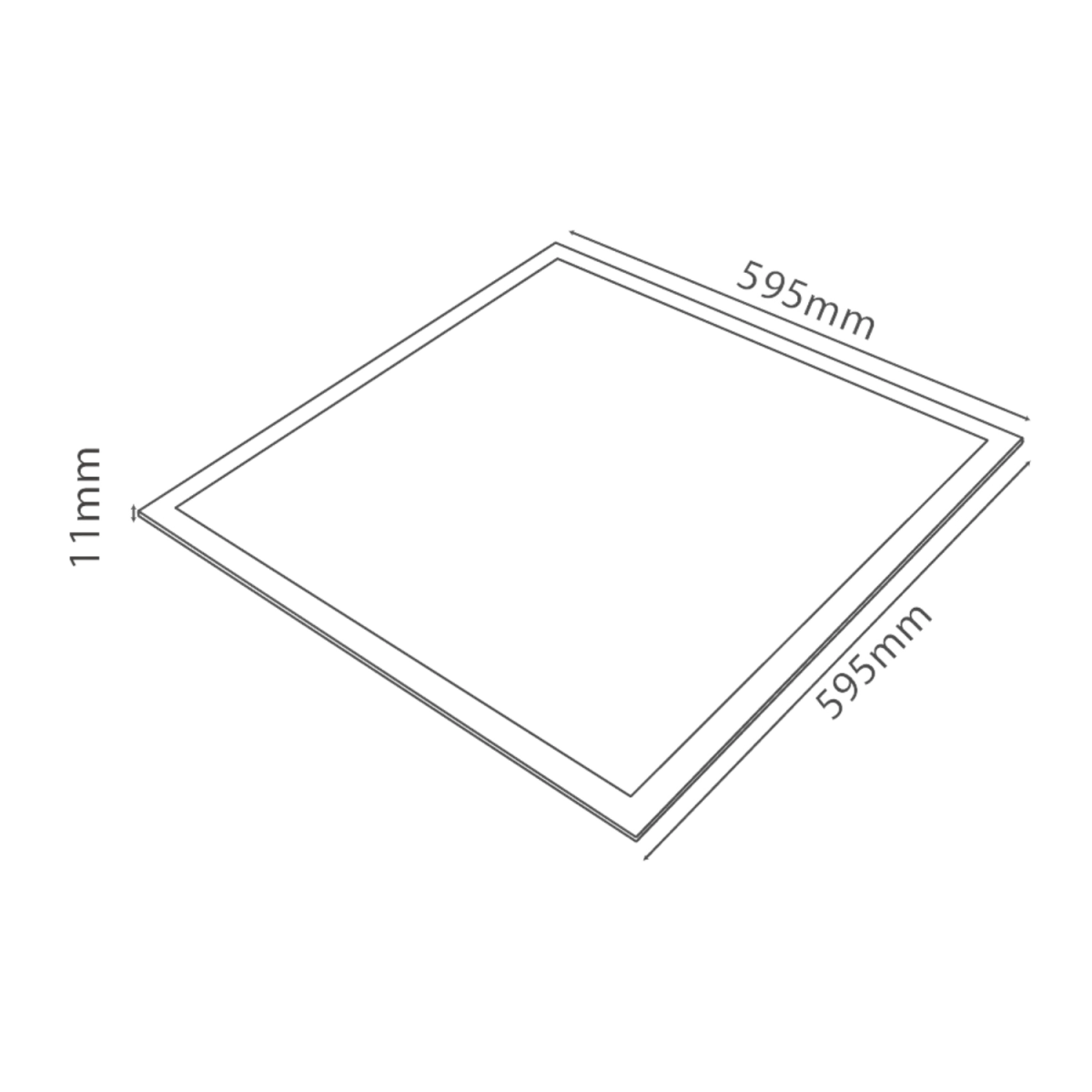60X60 الترا لايت إنارة بانل 42 واط - إضاءة سقفية عصرية (WL-PL59542)