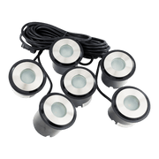 Ultralight 6x3W RGB Underwater With Remote (6x3W-ST4201A)