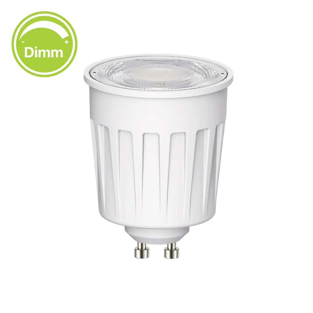 Ultralight 8W Dimmable GU10 Bulb Base
