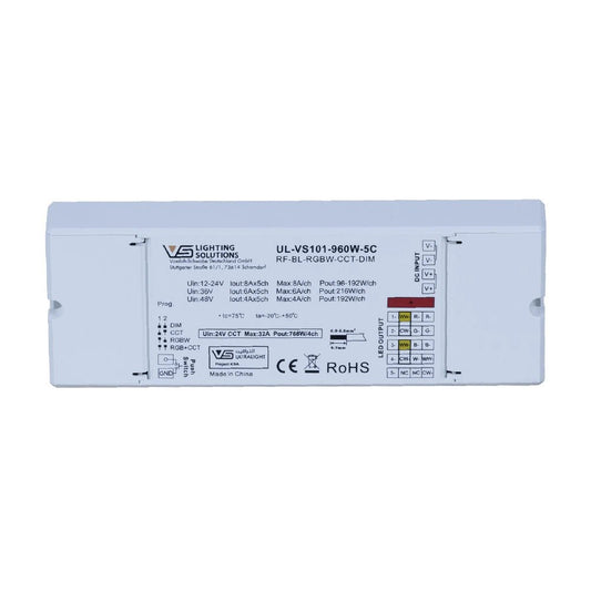 Lighting solutions power supply unit on a white background