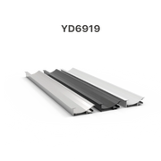 Metal profile with 'YD6919' marking on a white background