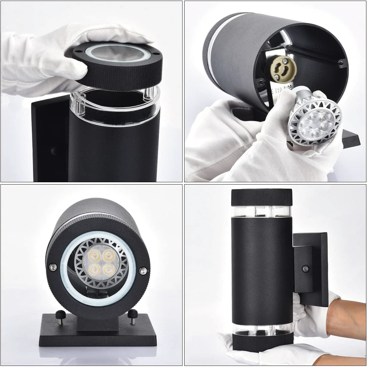 إطار إنارة جدارية من جهتين من الألومنيوم الترالايت (YJ2180-2)