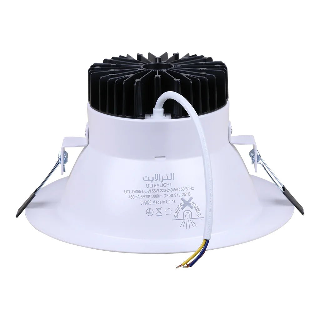 Ultralight Anti-glare LED Downlight 20cm 55W (UTL-DS55)