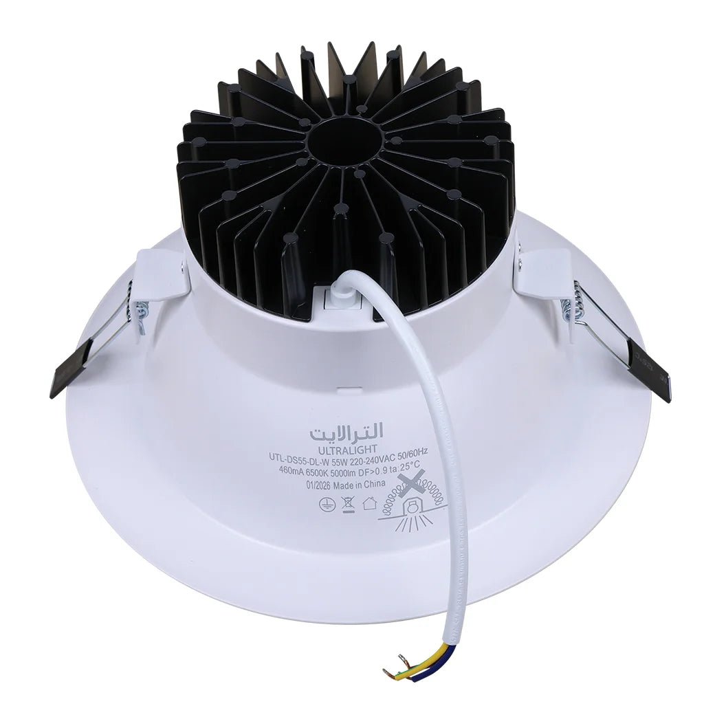 Ultralight Anti-glare LED Downlight 20cm 55W (UTL-DS55)