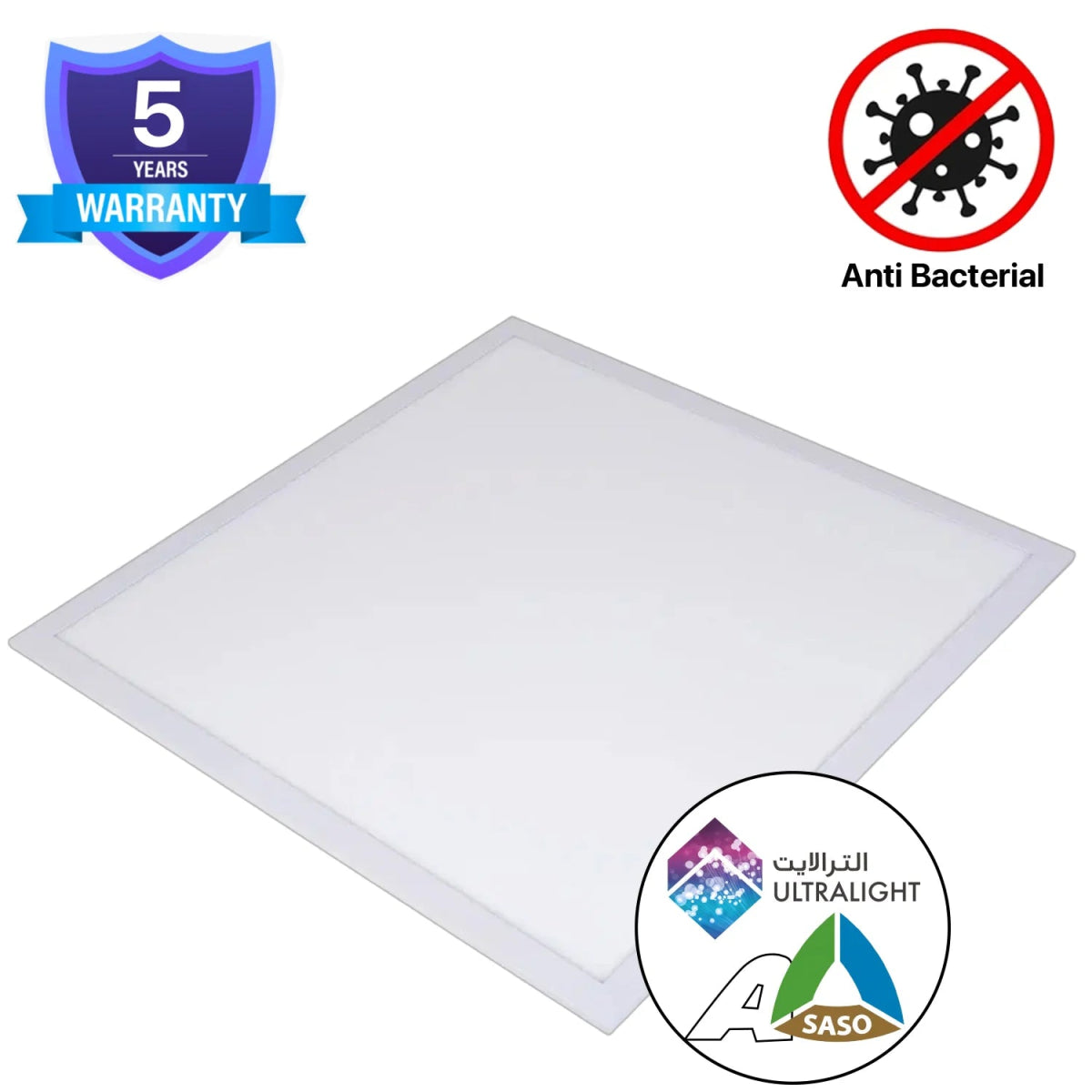 Buy Ultralight Antibacterial LED Panel Light 60x60 40W (WPL-ADV-6060) - Best  from Ultralight
