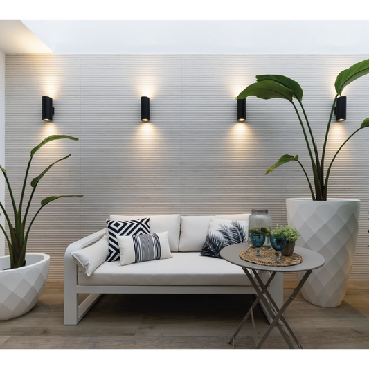 Ultralight Bi-Directional Black Wall Sconce (YJ2013/2 COB)