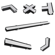 Discover the BR6075B LED Linear Light from Ultra Light featuring Bridgelux technology. flexible design for ceilings